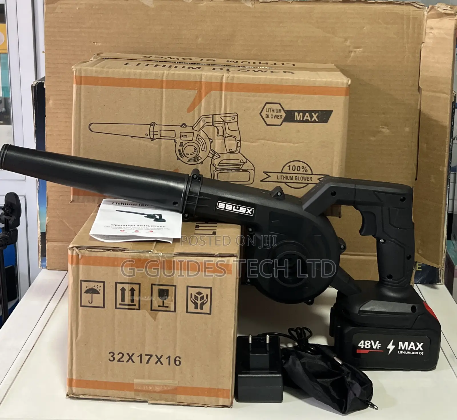 GALEX 48V Lithium-Ion Battery Cordless Air Blower 600Watt