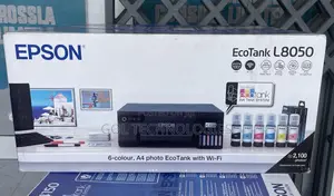 EPSON ECOTANK L8050 6-Colour, A4 Photo EcoTank With Wi-Fi Printer