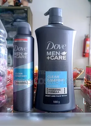 Dove Shower Gel 1ltr Deo Spray – Set