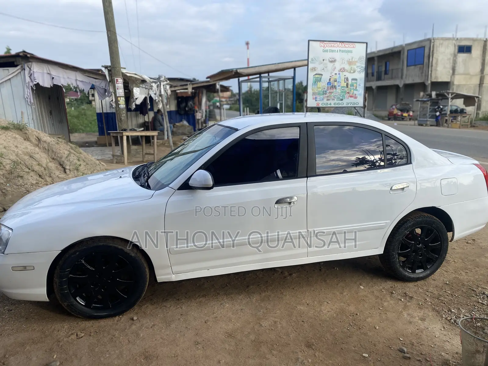 Hyundai Elantra GT 2002 White