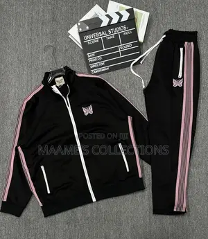 Men’s Designer Tracksuits –Needles / Butterfly Palm Angels