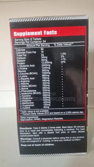 Amino Hardcore: Increases Endurance, Performance Recovery