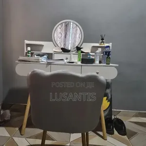 Dresser Set With Chair. ( Mirror Has Inbuilt Light)