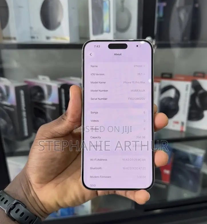 Apple iPhone 15 Pro Max 256 GB White