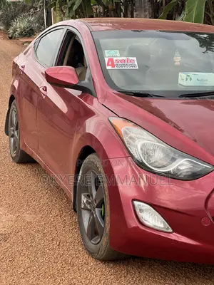 Hyundai Elantra 2013 Red