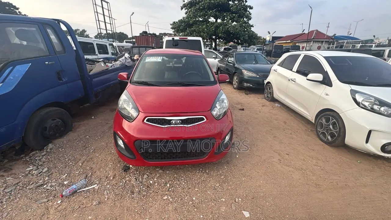 Kia Morning 2012 Red