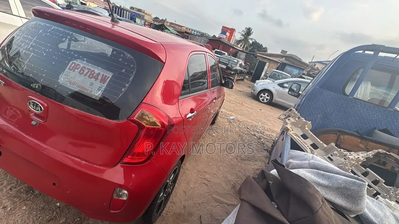 Kia Morning 2012 Red