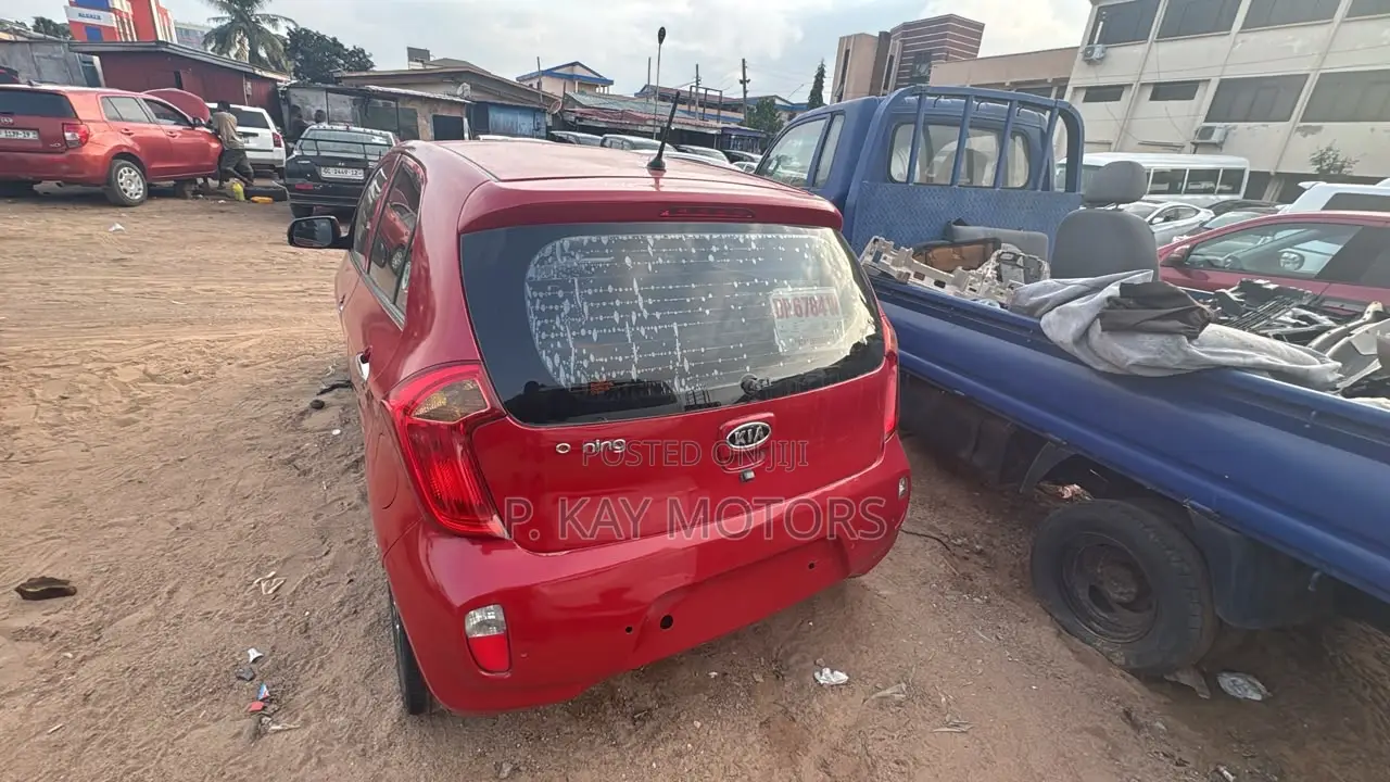 Kia Morning 2012 Red