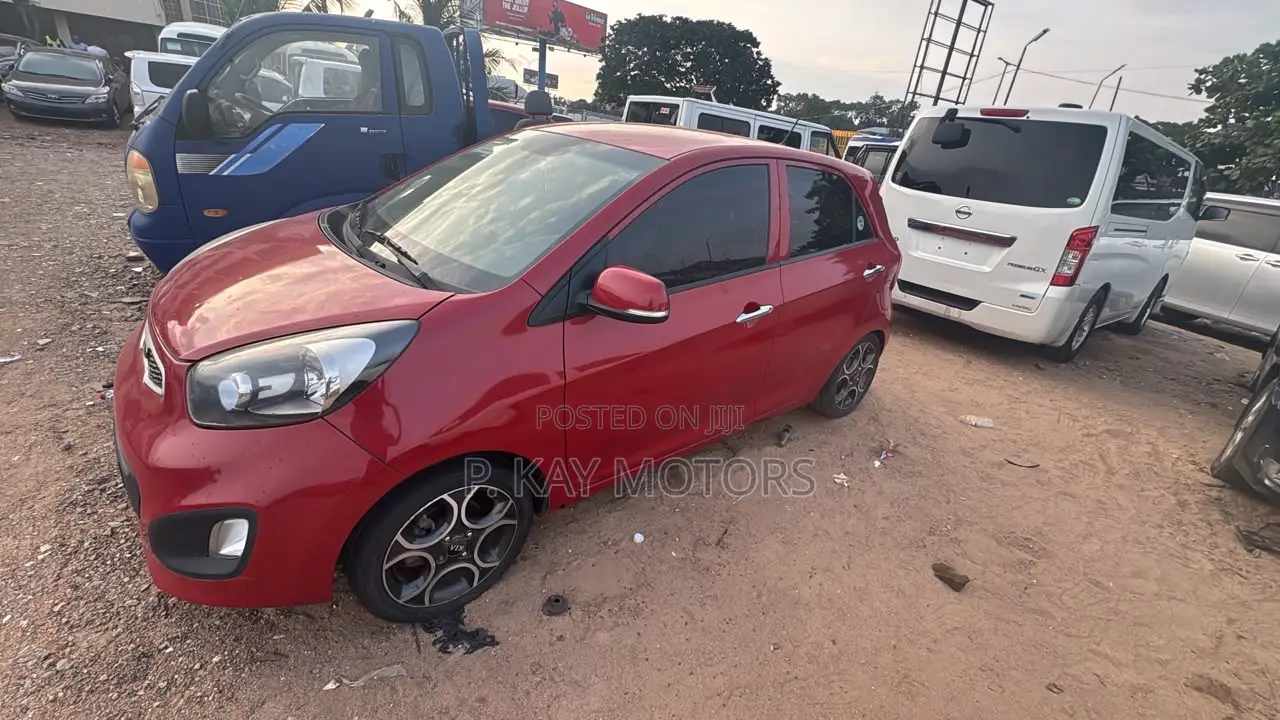 Kia Morning 2012 Red