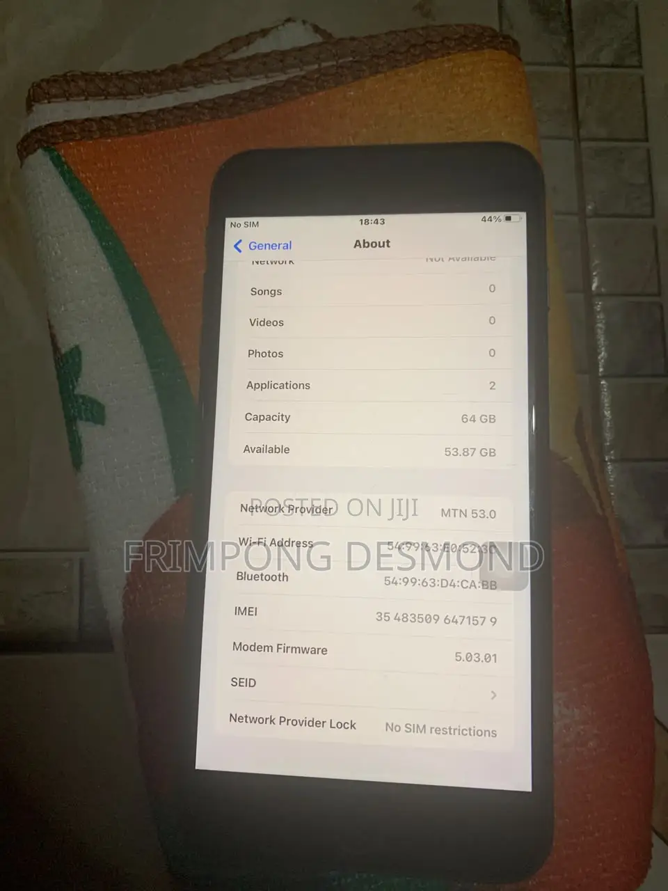 Apple iPhone 8 Plus 64 GB Black
