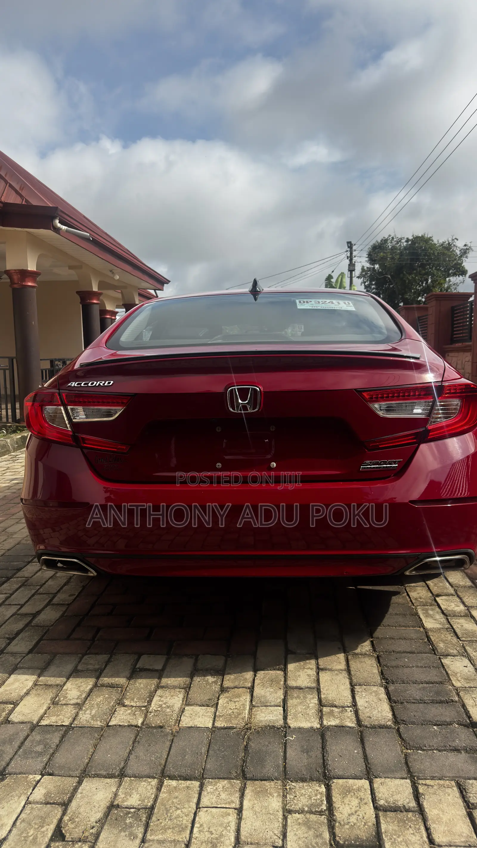 Honda Accord Sport SE 1.5T 2021 Red