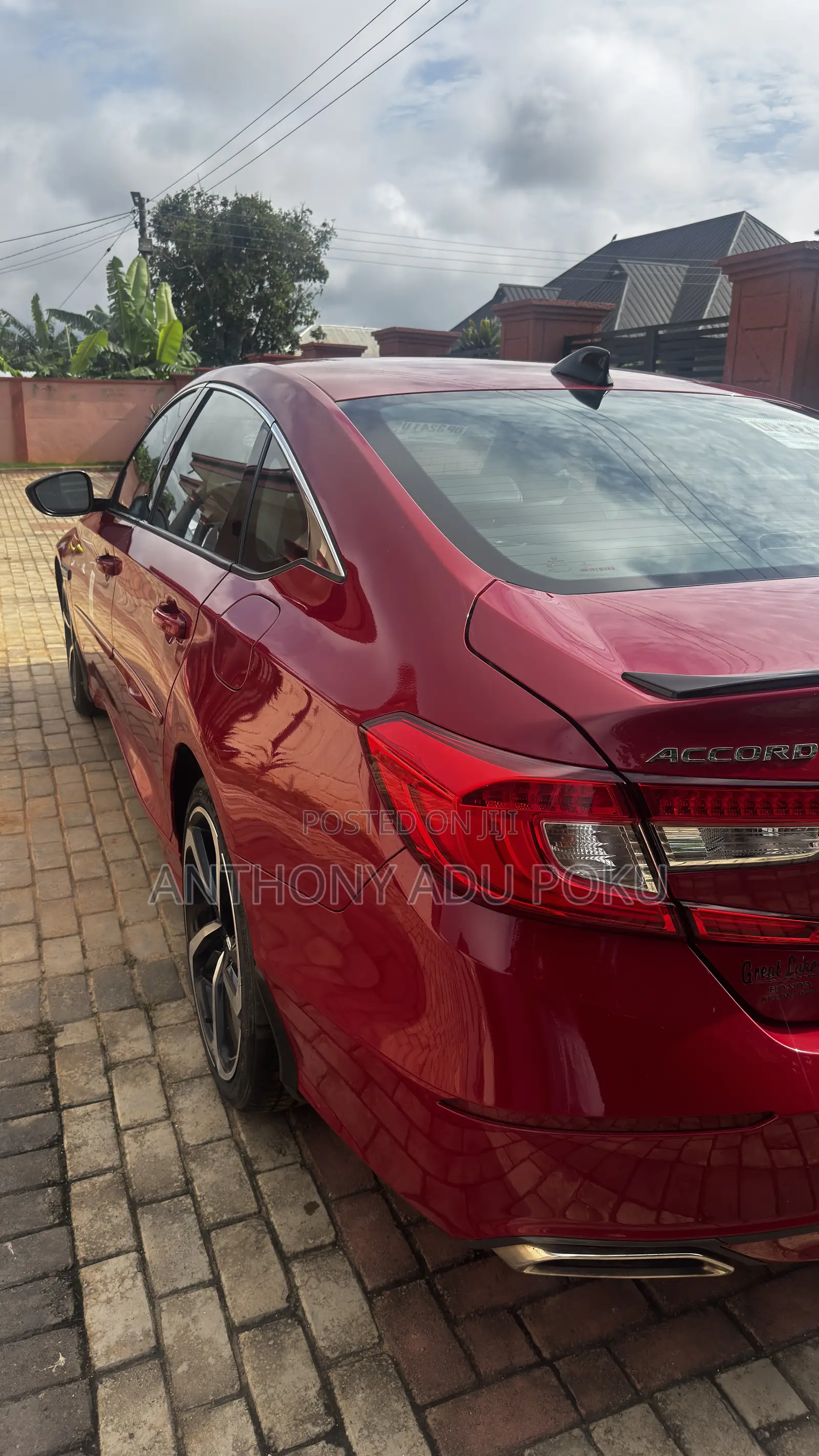 Honda Accord Sport SE 1.5T 2021 Red
