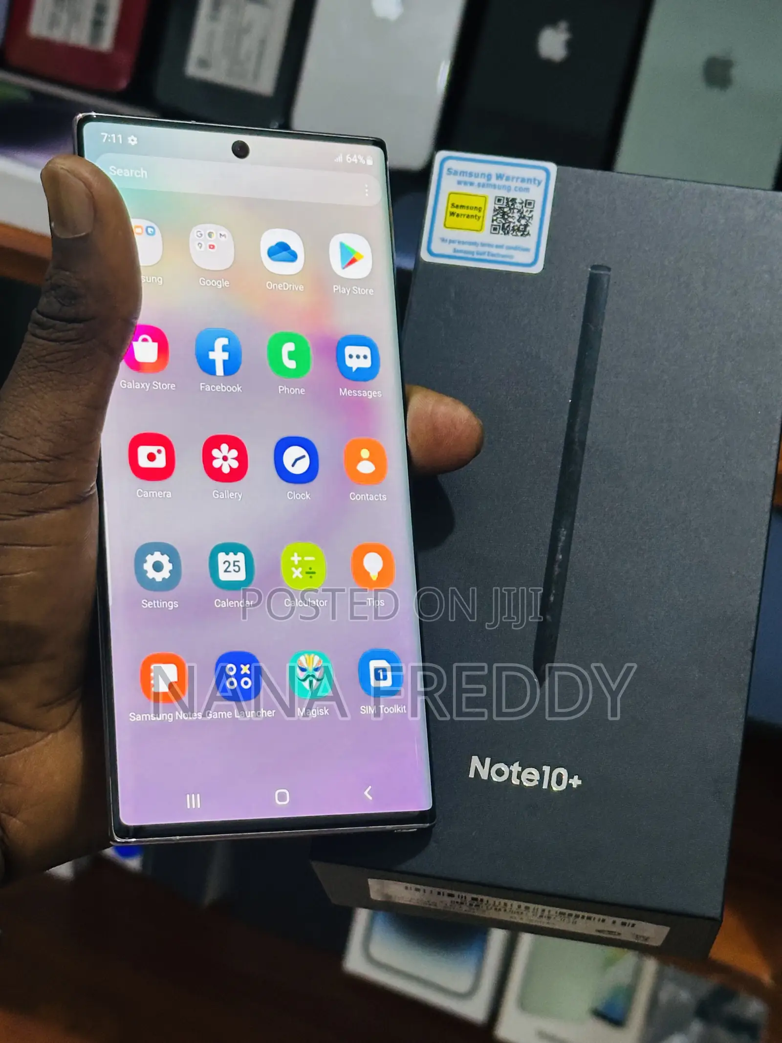 New Samsung Galaxy Note 10 Plus 5G 256 GB Silver