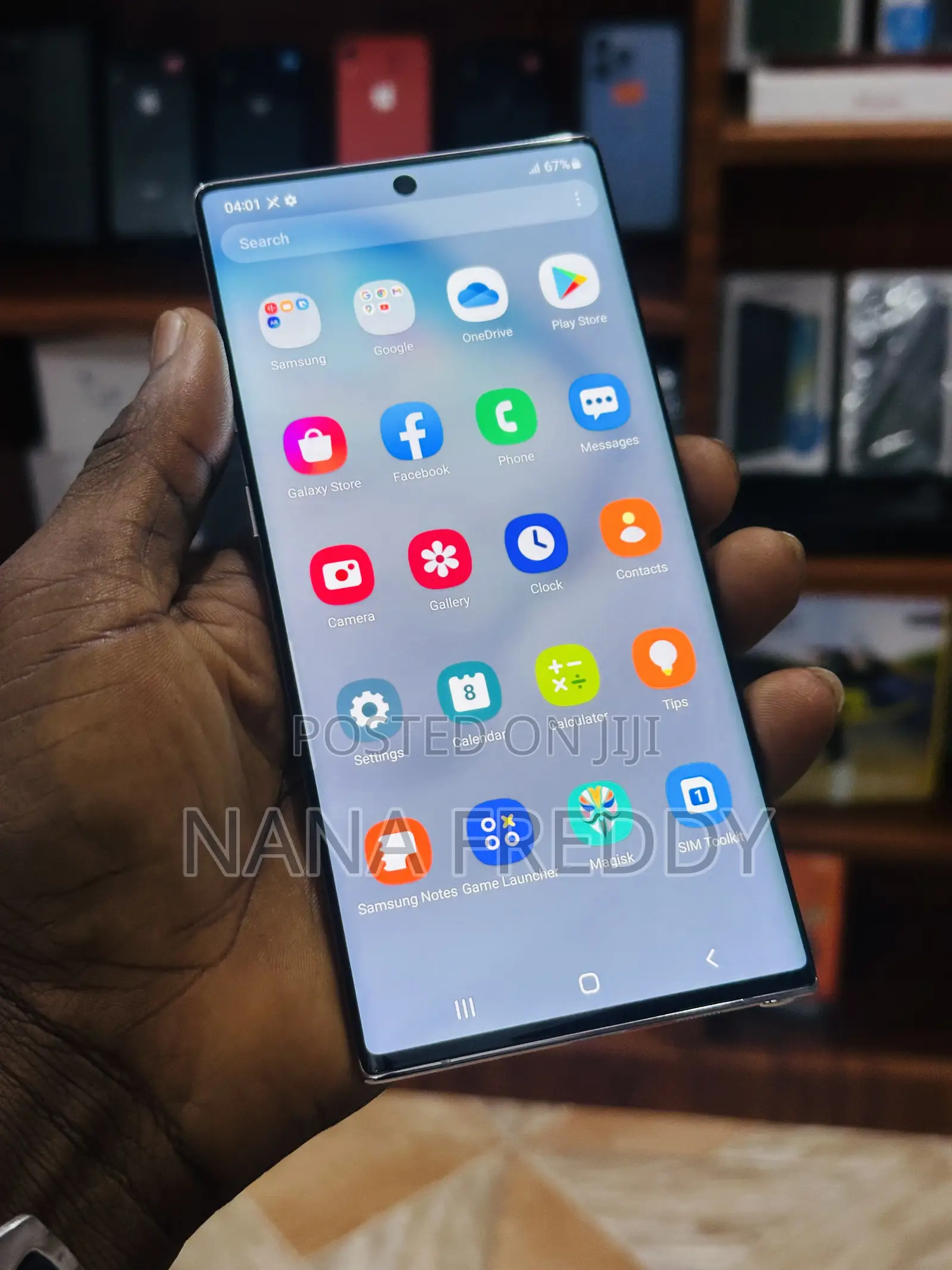New Samsung Galaxy Note 10 Plus 5G 256 GB Silver