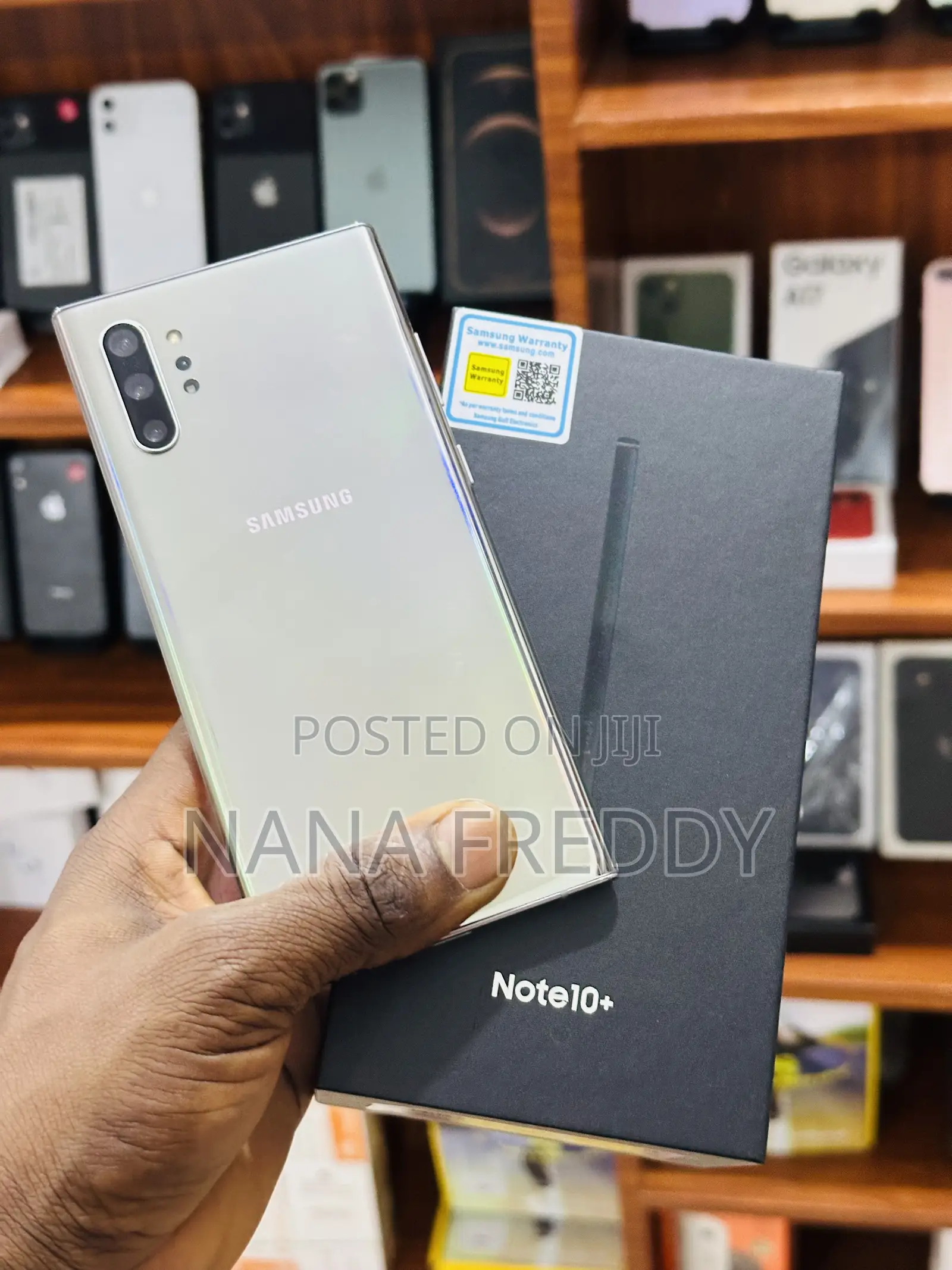New Samsung Galaxy Note 10 Plus 5G 256 GB Silver