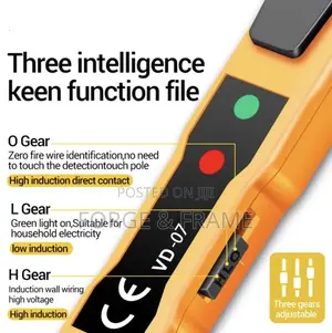 Continuity Voltage Detector Pen Non-Contact Inductive AC/DC Voltage