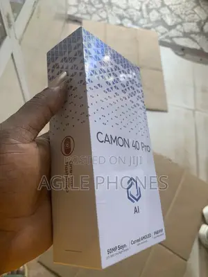 New Tecno Camon 40 Pro 5G 256 GB Black