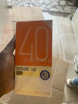 New Tecno Camon 40 Pro 5G 256 GB Black