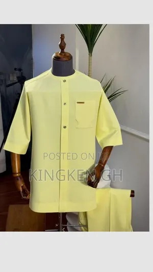 Kaftan Men's Native Wear Olive Color