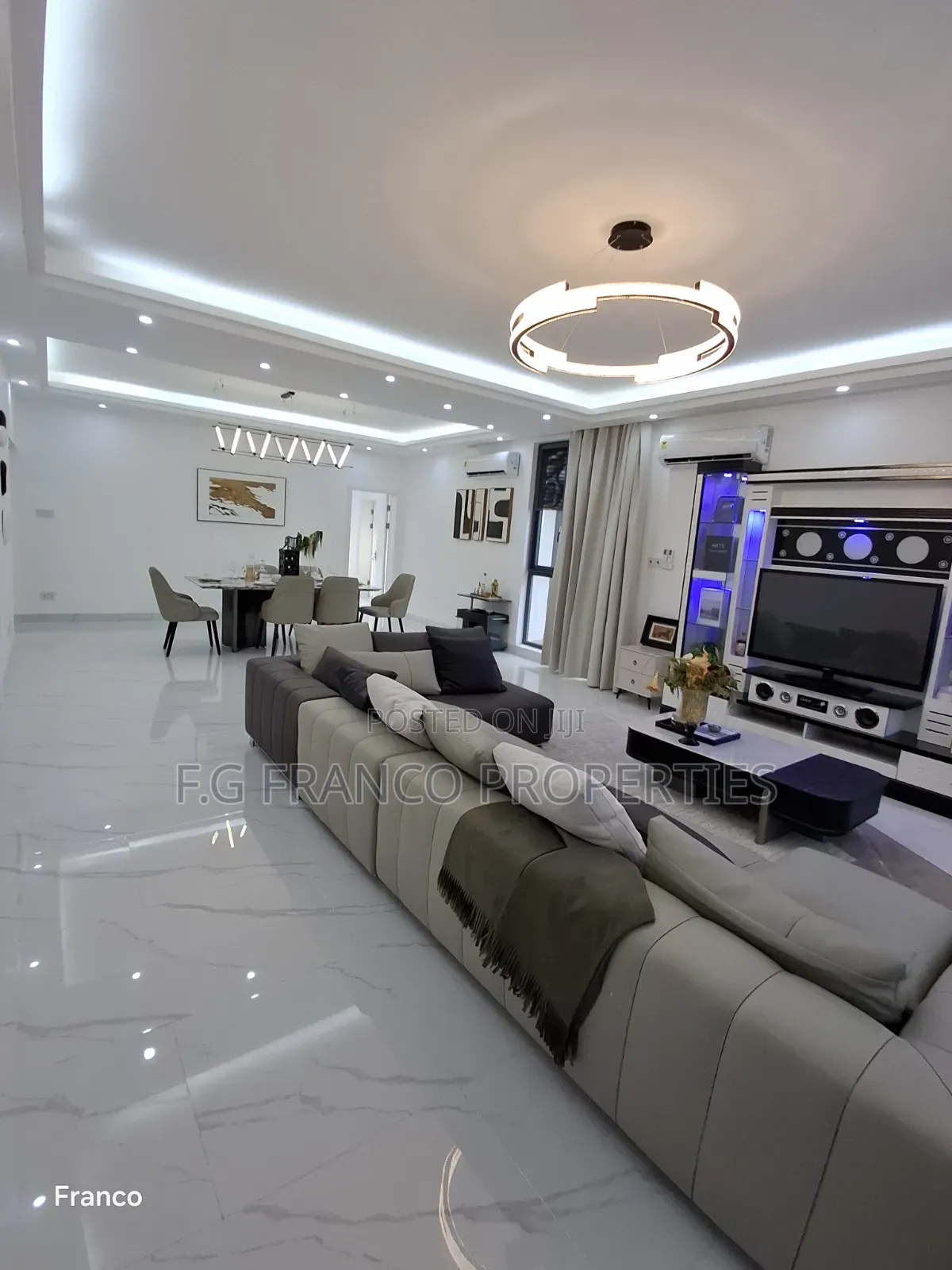 Furnished 4bdrm House in Kg,Franco Properties, Sakumono for sale
