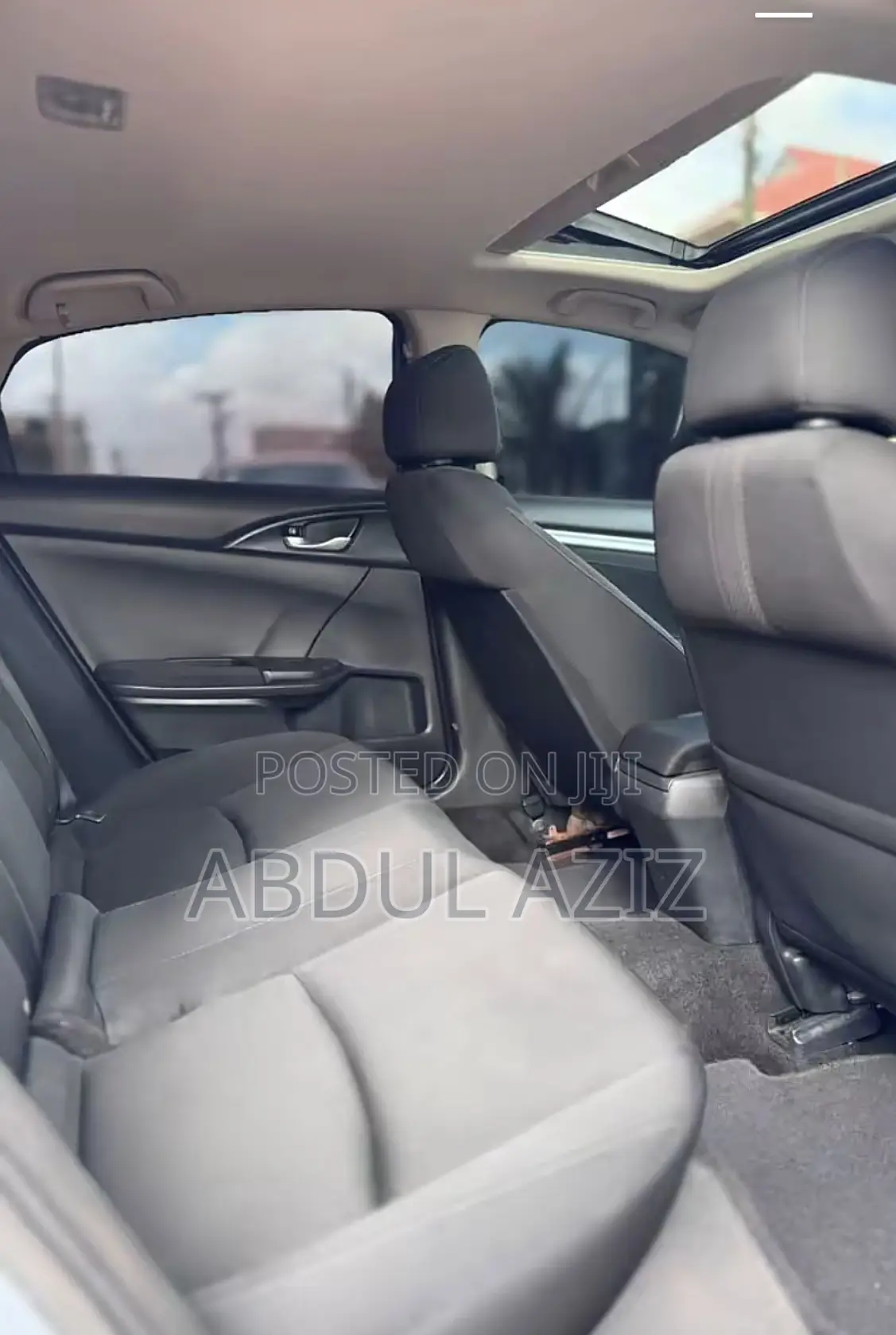 Honda Civic Touring Sedan 2018 Gray