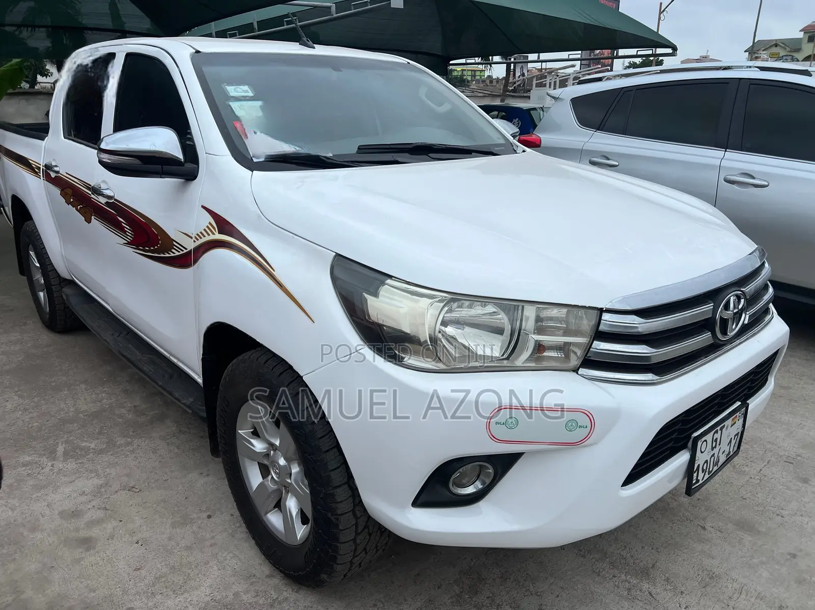 Toyota Hilux SR+ 4x4 2017 White