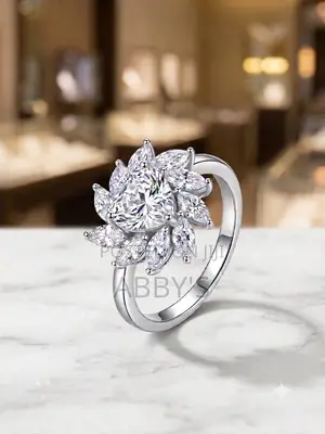 Radiant Empress Heart Promise/Engagement Ring