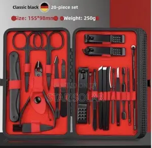 24 Piece Nail Clippers Complete Set of Nail Clippers