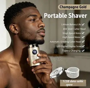 Portable Mini Shaver, Rechargeable