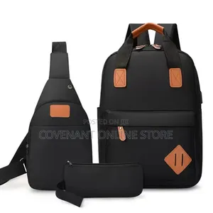 School Backpack With USB Slot