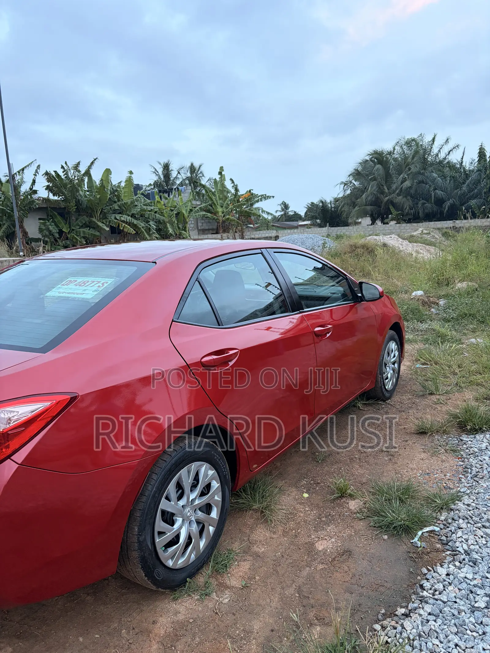 Toyota Corolla Le 2019 Red Home Used