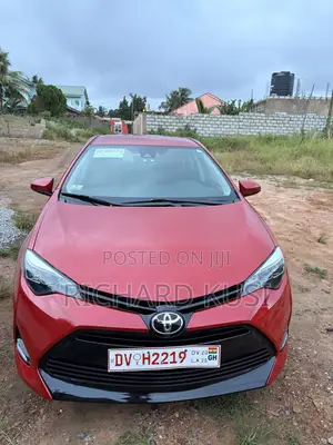 Toyota Corolla Le 2019 Red Home Used