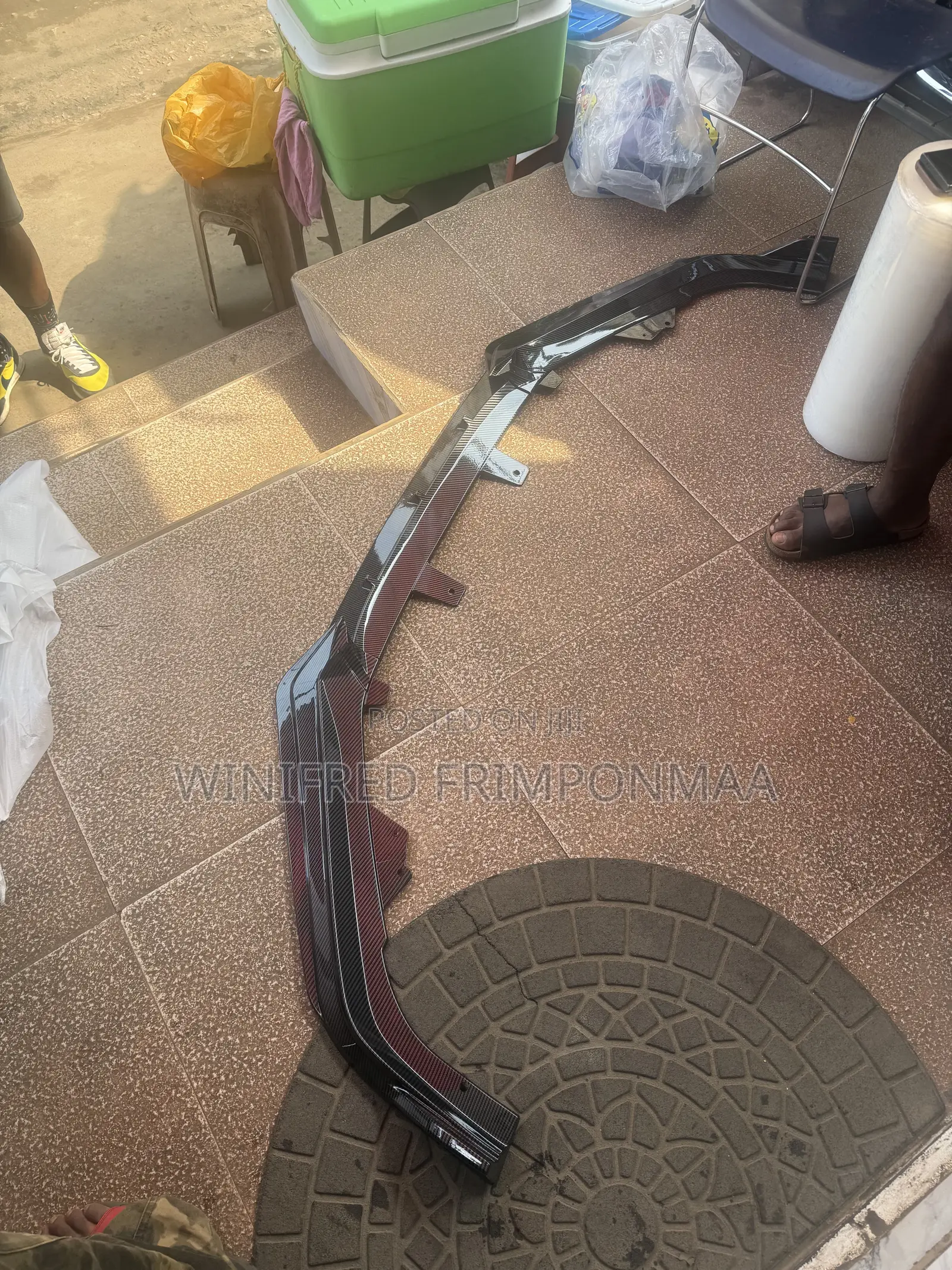 Honda Accord 2018,2019,2020,2021 Front Bumper Lip Carbon Type