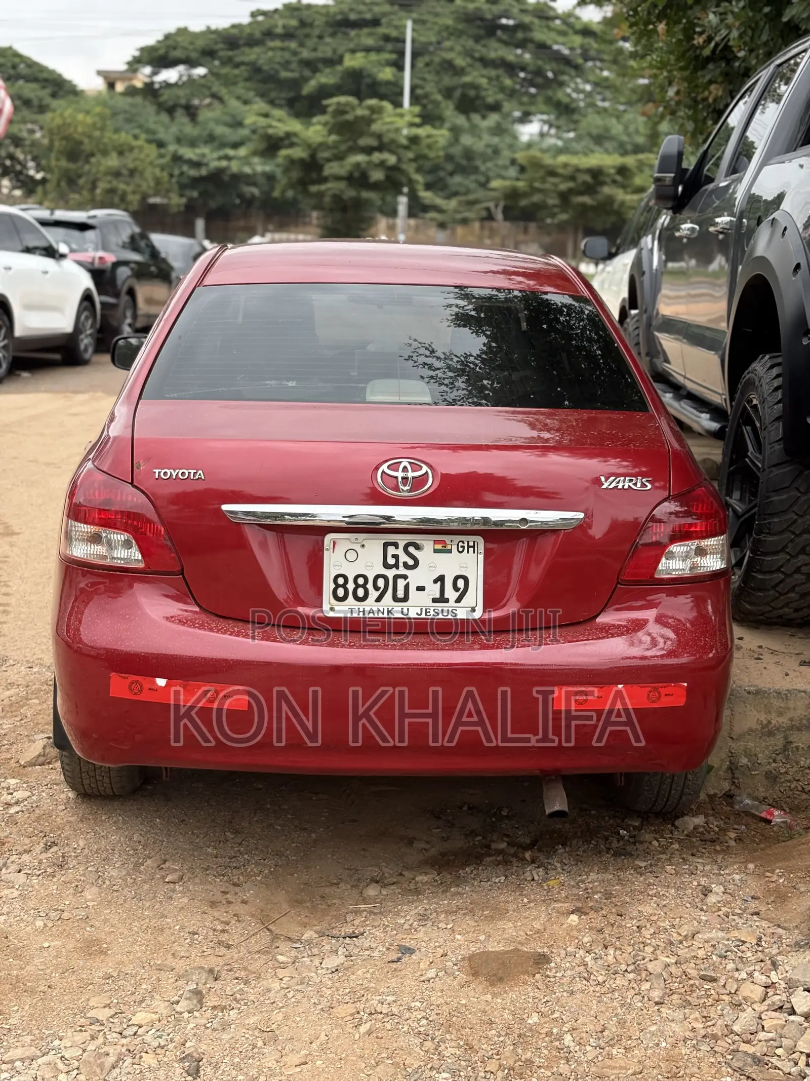 Toyota Yaris 2010 Red
