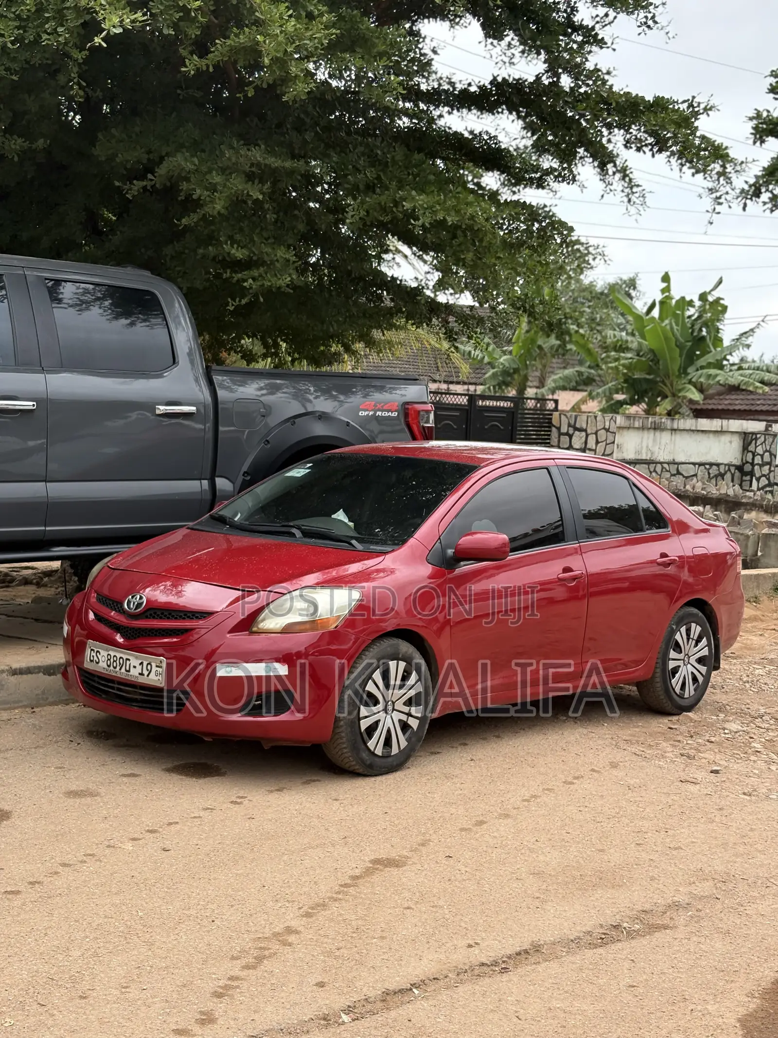 Toyota Yaris 2010 Red