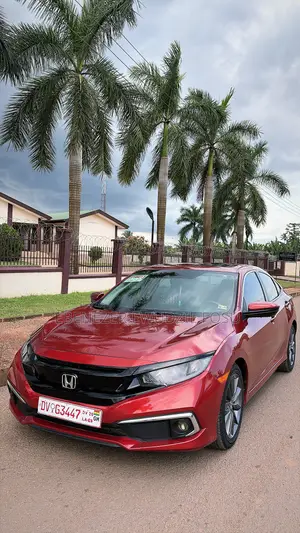 Honda Civic EX-L Sedan 2020 Burgundy