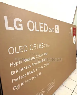 83 Inch Class LG OLED Evo AI C6H Smart TV 2026
