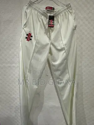 Gray-Nicolls White Cricket Trousers – Size 14, Tags Attached