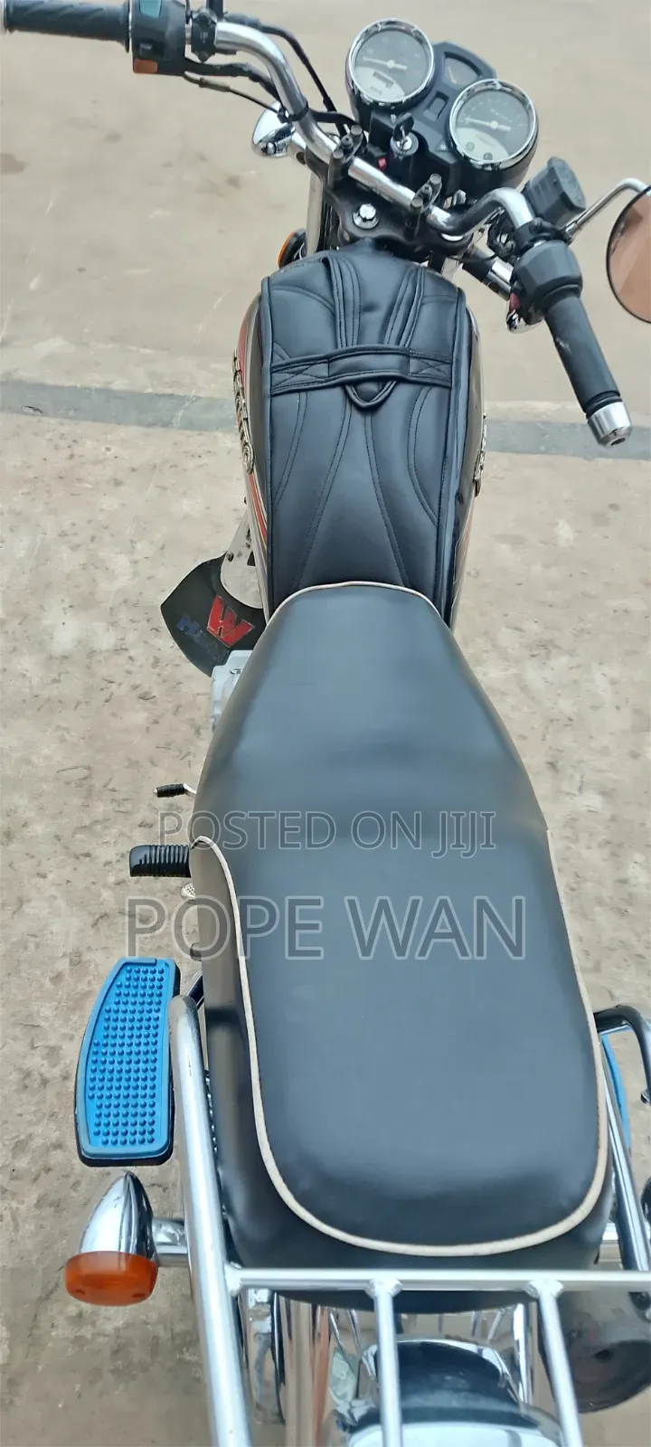 Haojue HJ125-8K 2019 Black