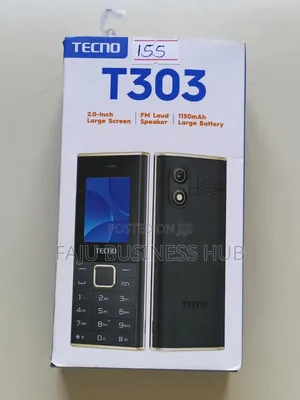 New Tecno T303 Black