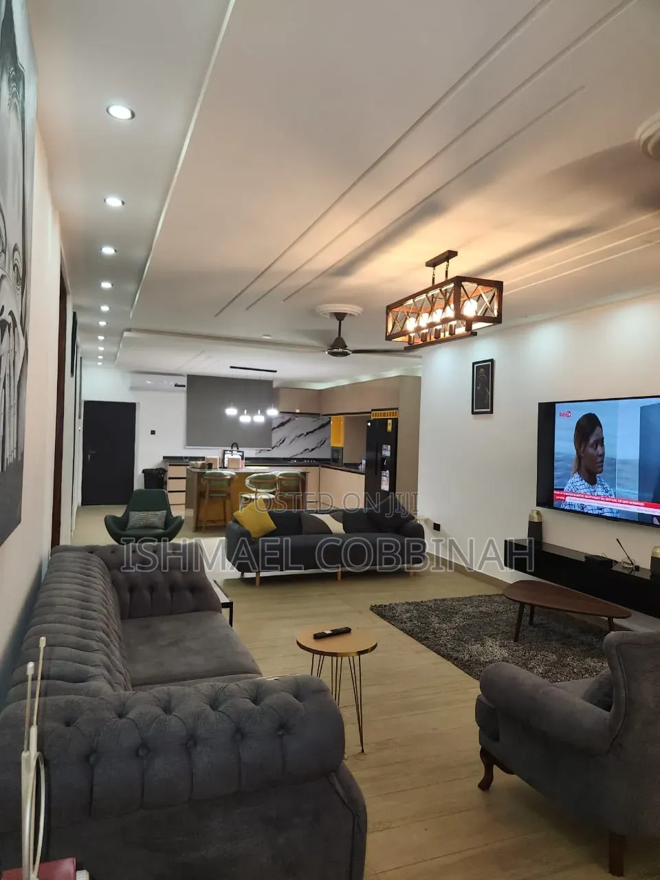 Furnished 2bdrm Apartment in Ishmit Housing Hub, Ofankor for rent