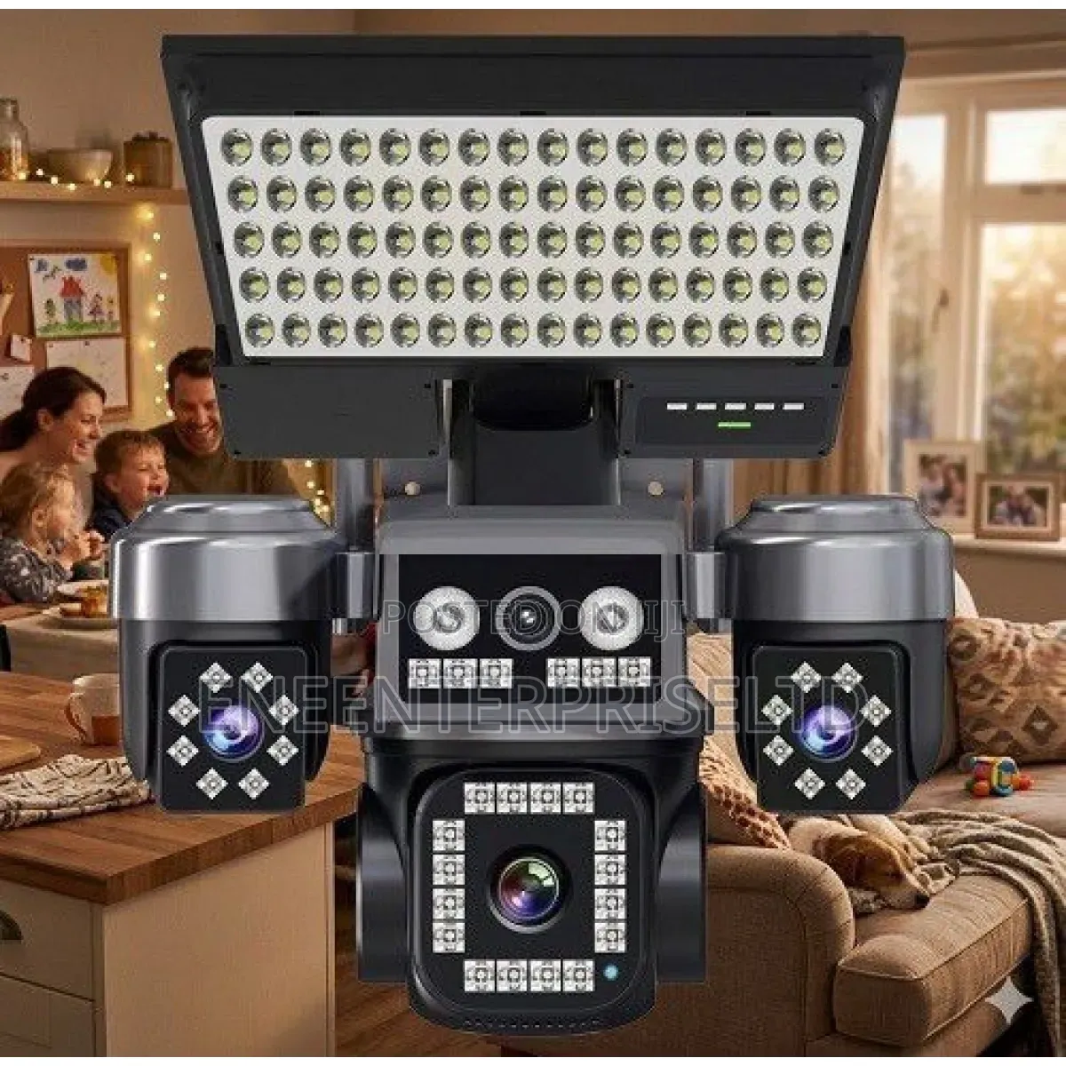 All-in-One Ai Solar CCTV Cameras/Streetlight Aov Pro 4g