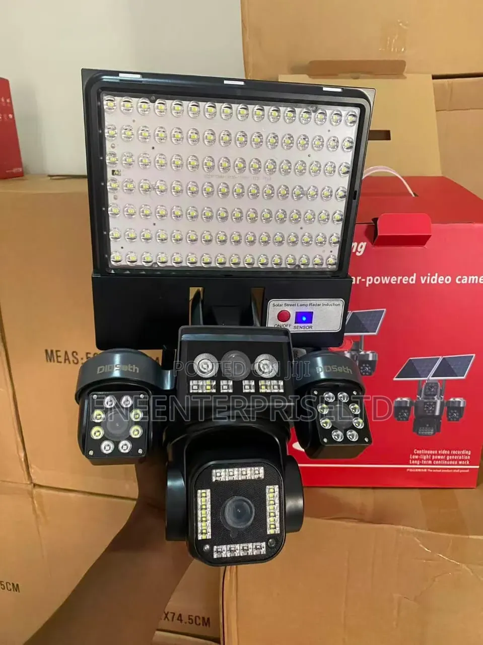 All-in-One Ai Solar CCTV Cameras/Streetlight Aov Pro 4g