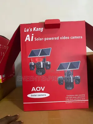 All-in-One Ai Solar CCTV Cameras/Streetlight Aov Pro 4g
