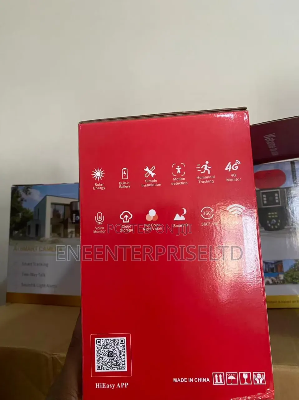 All-in-One Ai Solar CCTV Cameras/Streetlight Aov Pro 4g