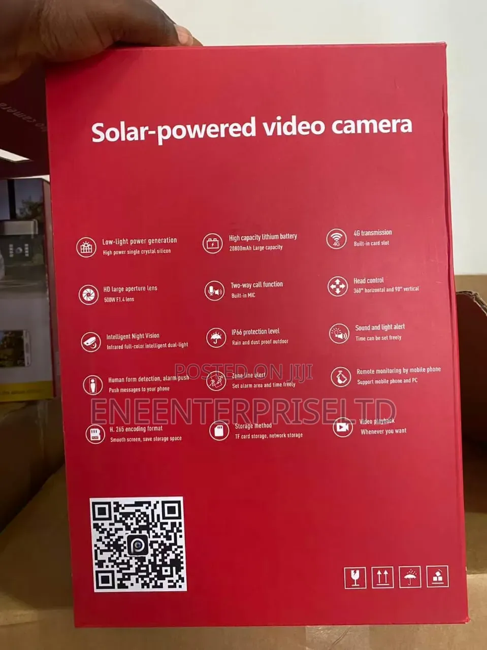 All-in-One Ai Solar CCTV Cameras/Streetlight Aov Pro 4g