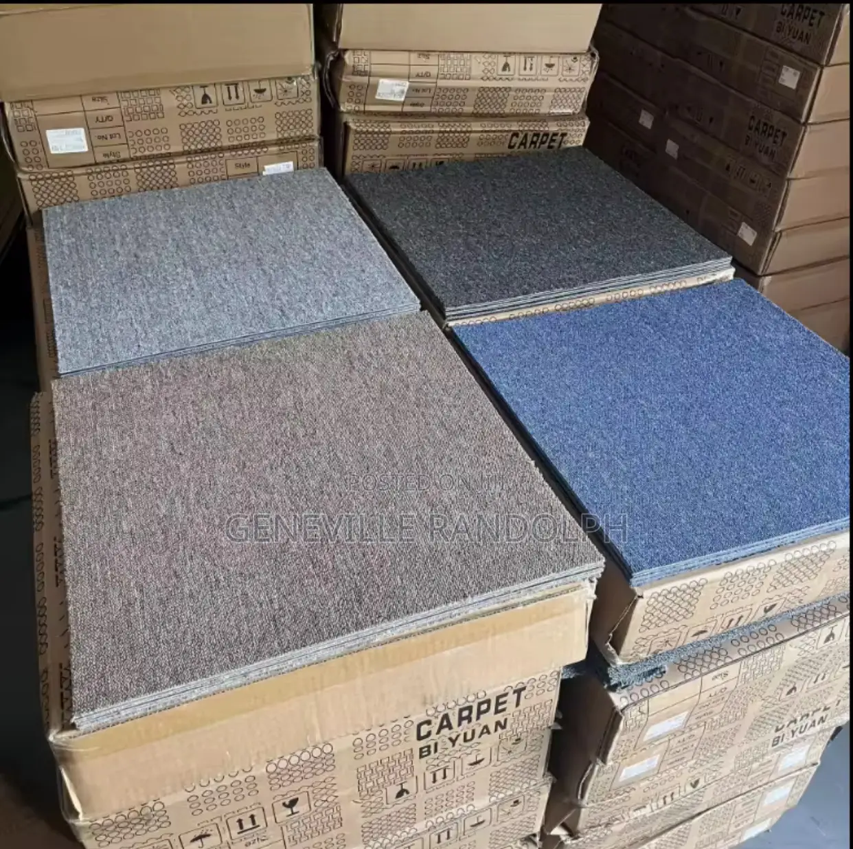 High Quality Carpet Tiles, Fixing and Installation.