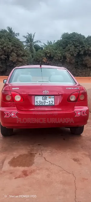 Toyota Corolla 2007 Red