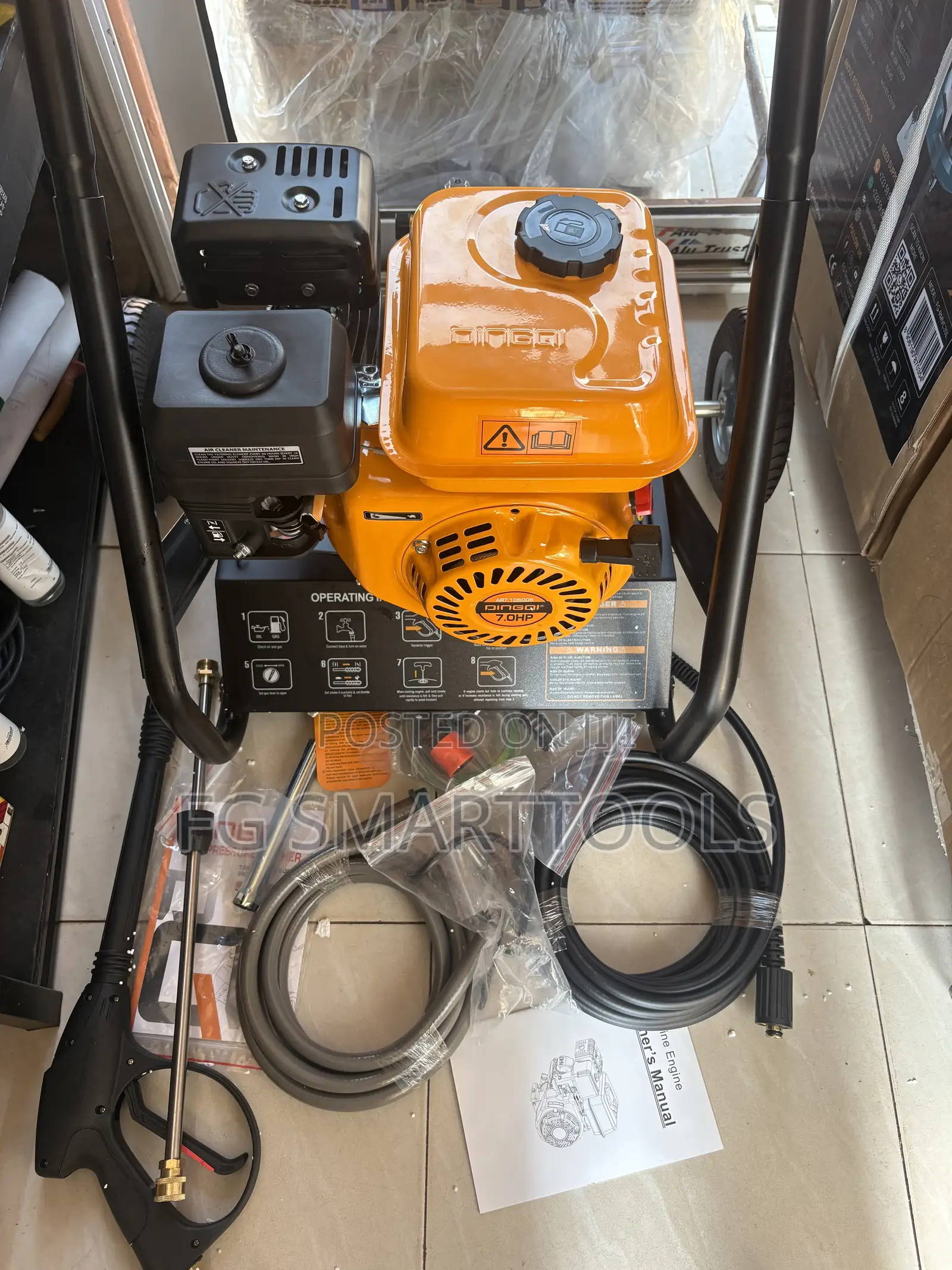 7.0hp Gasoline Pressure Washer