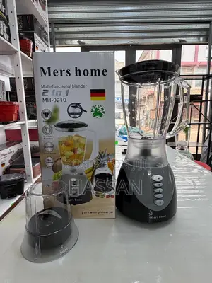2in1 Blender Black 1.5Litres
